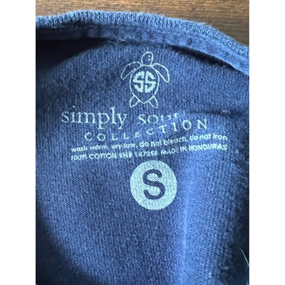 Simply Southern Blue Salt Water Heals All Long Sleeve T-Shirt Small - Picture 6 of 8